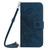 Google Pixel 11 Pro XL Skin Feel Sun Flower Embossed Flip Leather Phone Case with Lanyard - Inky Blue