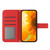 Google Pixel 11 Pro XL Skin Feel Sun Flower Embossed Flip Leather Phone Case with Lanyard - Red