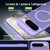 Google Pixel 11 Pro XL Skin Feel TPU Hybrid PC MagSafe Phone Case - Purple