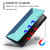 Google Pixel 11 Pro XL Skin Feel Two-tone RFID Blocking Vegan Leather Phone Case - Light Green