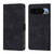 Google Pixel 11 Pro XL Skin-feel Embossed Leather Phone Case - Black