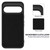 Google Pixel 11 Pro XL Solid Color Liquid Silicone Dropproof Full Coverage Phone Case - Black