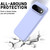 Google Pixel 11 Pro XL Solid Color Liquid Silicone Dropproof Full Coverage Phone Case - Purple