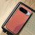 Google Pixel 11 Pro XL Splicing Fabric Magnetic PU Back Cover Phone Case - Brown