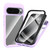 Google Pixel 11 Pro XL Starry Sky Solid Color Series PC + TPU Phone Case with PET Film - Purple