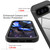 Google Pixel 11 Pro XL Starry Sky Solid Color Shockproof TPU Clear PC Phone Case - Dark Blue