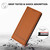 Google Pixel 11 Pro XL Stitching Design Scratch-Resistant Vegan Leather Phone Case - Brown