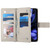 Google Pixel 11 Pro XL Stitching Multi-card Zipper Wallet Leather Phone Case with Short Strap - Blue