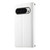 Google Pixel 11 Pro XL Stitching Multi-card Zipper Wallet Leather Phone Case with Short Strap - White