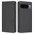 Google Pixel 11 Pro XL Strong Magnetic Dual Butterfly RFID Vegan Leather Phone Case - Black