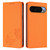Google Pixel 11 Pro XL Strong Magnetic Dual Butterfly RFID Vegan Leather Phone Case - Orange