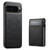 Google Pixel 11 Pro XL Suteni H19 Oil Wax 2-in-1 MagSafe Removable Card Box Back Phone Case - Black