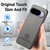 Google Pixel 11 Pro XL Twill Fabric Leather Skin Back Phone Case - Gray