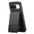 Google Pixel 11 Pro XL Twill Fabric Leather Vertical Flip RFID Card Bag Phone Case - Black