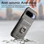 Google Pixel 11 Pro XL Twill Fabric Ring Multi-card Wallet Vegan Leather Phone Case - Gray