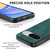 Google Pixel 11 Pro XL Vintage Leather PC Back Cover Phone Case - Green