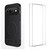 Google Pixel 11 Pro XL WANLONFENG Kickstand Carbon Fiber Texture Magnetic Phone Case with 2pcs Screen Films - Black
