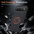 Google Pixel 11 Pro XL WANLONFENG Tech Fabric Texture Magnetic PC Hybrid TPU Phone Case - Coffee