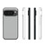 Google Pixel 11 Pro XL Waterproof Texture TPU Phone Case - Transparent