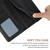 Google Pixel 11 Pro XL Y-shaped Pattern Flip Leather Phone Case - Black