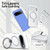 Google Pixel 11 Pro XL Gen1.5 Pivot Ring Holder TPU Hybrid PC Phone Case - White