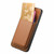 Google Pixel 11 Retro Magsafe Card Bag PU Back Cover Phone Case - Brown