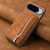 Google Pixel 11 Retro MagSafe Zipper Wallet Card Bag Back Phone Case - Brown