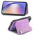 Google Pixel 11 Retro MagSafe Zipper Wallet Card Bag Back Phone Case - Purple