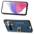 Google Pixel 11 Retro Skin-feel Ring Card Bag Phone Case with Hang Loop - Blue
