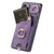Google Pixel 11 Retro Skin-feel Ring Card Bag Phone Case with Hang Loop - Purple