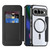 Google Pixel 11 Shield MagSafe RFID Anti-theft Leather Phone Case - Black