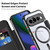 Google Pixel 11 Shield MagSafe RFID Anti-theft Leather Phone Case - Black