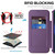 Google Pixel 11 Shield MagSafe RFID Anti-theft Leather Phone Case - Purple