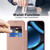 Google Pixel 11 Shield Magsafe RFID Anti-theft Rhombus Leather Phone Case - Pink