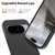Google Pixel 11 Splicing Fabric Magnetic PU Back Cover Phone Case - Black