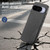 Google Pixel 11 Splicing Fabric Magnetic PU Back Cover Phone Case - Black