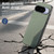 Google Pixel 11 Splicing Fabric Magnetic PU Back Cover Phone Case - Green