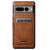 Google Pixel 11 Suteni H15 Oil Eax Leather Detachable Wallet Back Phone Case - Brown