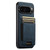 Google Pixel 11 Suteni H17 Litchi Texture Leather Magnetic Detachable Wallet Phone Case - Blue
