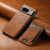 Google Pixel 11 Suteni H17 Oil Eax Leather Detachable Wallet Phone Case - Brown