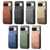Google Pixel 11 Twill Fabric Leather Vertical Flip RFID Card Bag Phone Case - Gray