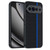 Google Pixel 11 Ultra-thin Carbon Fiber Texture Printing Phone Case - Black Blue
