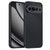 Google Pixel 11 Ultra-thin Plain Skin Leather Phone Case - Black