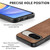 Google Pixel 11 Vintage Leather PC Back Cover Phone Case - Brown