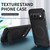 Google Pixel 11 WANLONFENG Kickstand Carbon Fiber Texture Magnetic Phone Case - Black