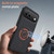 Google Pixel 11 WANLONFENG Tech Fabric Texture Magnetic Phone Case with 2pcs Screen Films - Green
