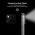 Google Pixel 11 Pro Fold IMAK Metal Camera Lens Protector Cover - Black