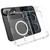 2 in 1 Set TPU + PC Clear Magnetic Phone Case with High Alumina Tempered Film iPhone Duo
