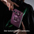 iPhone Duo 360 Rotation Ring Holder MagSafe Shockproof PC Phone Case - Wine red