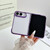 iPhone Duo 6D Electroplating PC Shockproof Phone Case - Purple